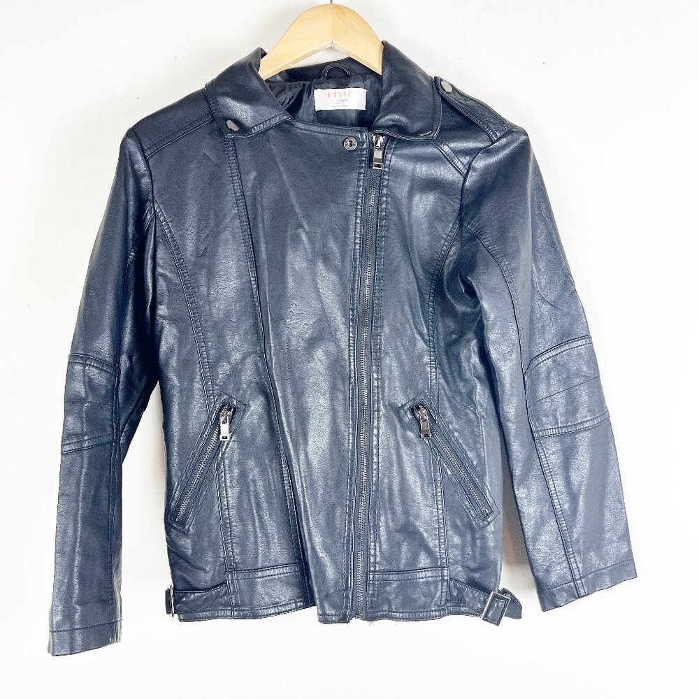 2/$30 LJYH Leather Jacket Size Youth 13/14